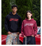 S45 Puff Logo Print Hoodie