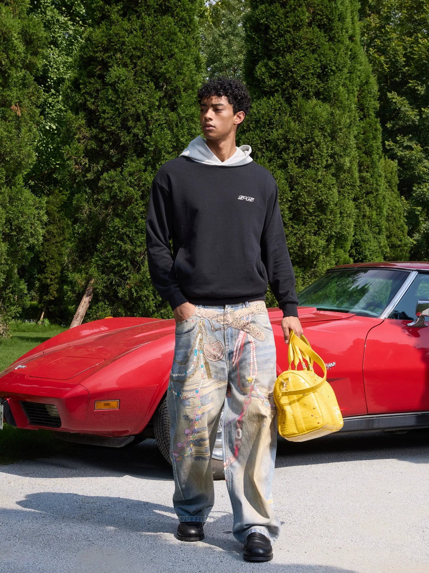 S45 3D Printed Baggy Jeans