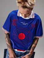 4tra "Rebel Pirate" Bullseye Soccer Jersey Tee