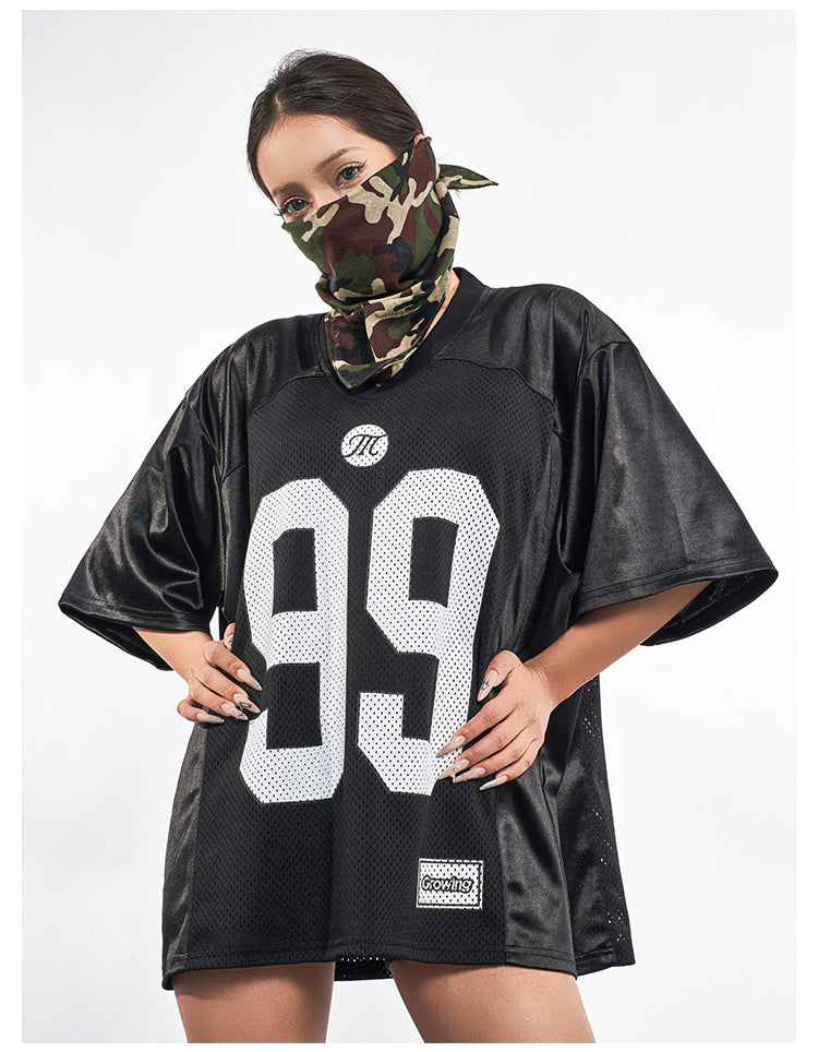 F3F Select 99 Letter Printed Mesh Hockey Jersey