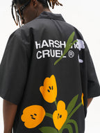 Harsh and Cruel Flower Pot Printed Shirt