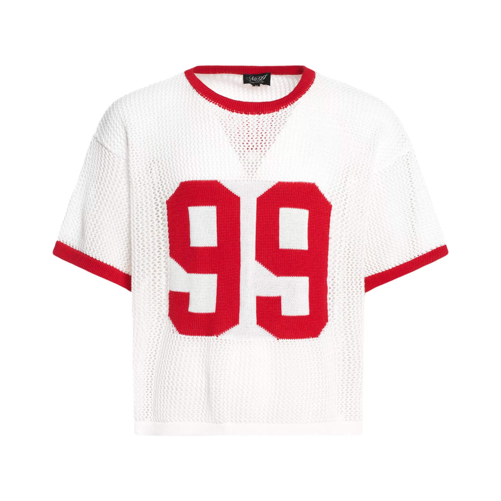 F3F Select 99 Numbering Mesh Knit Short Sleeve Jersey