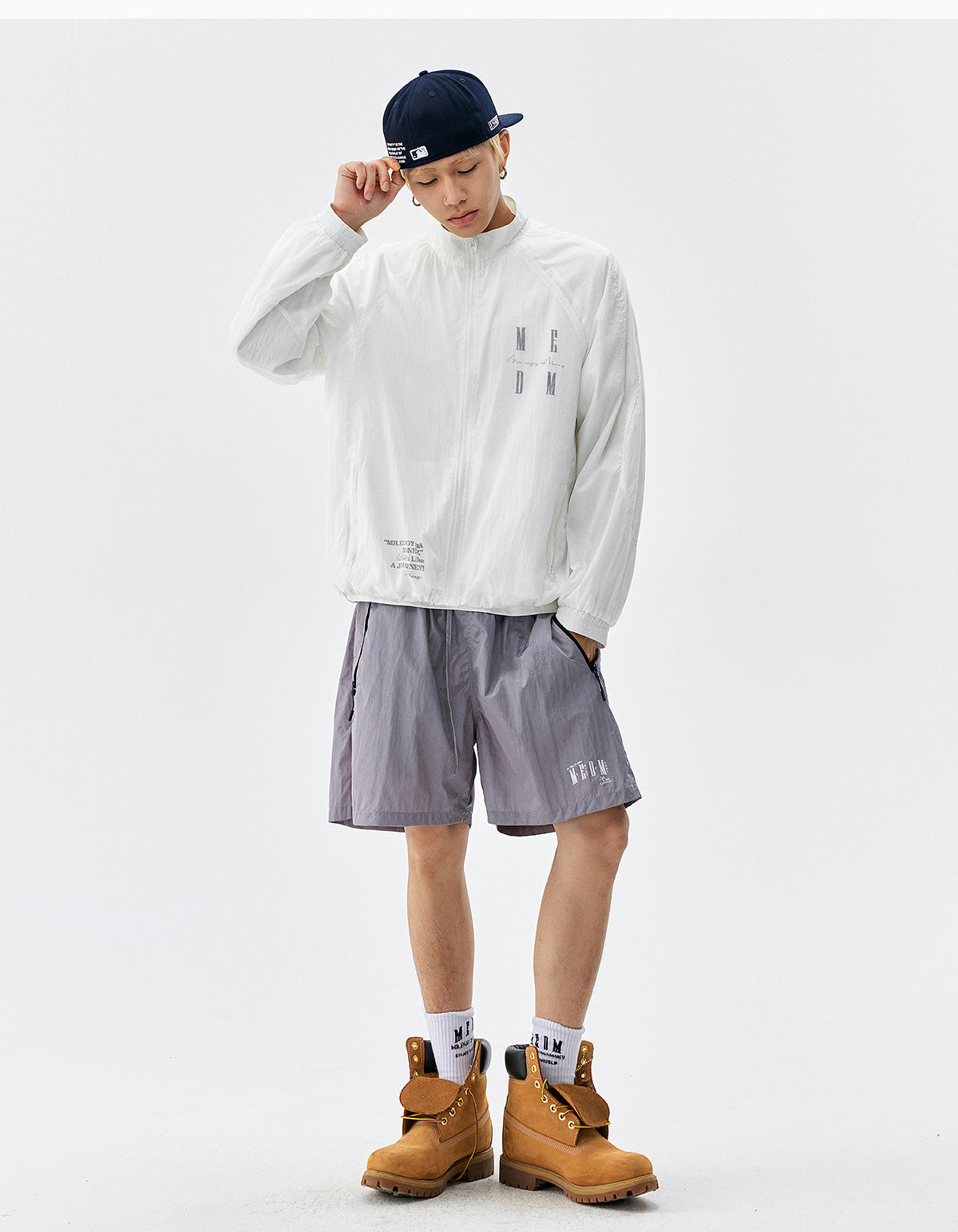 MEDM UV Resistant Logo Zip Jacket