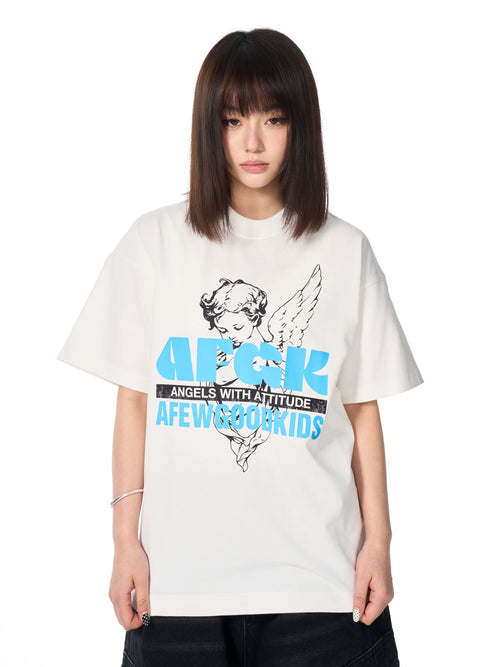 AFGK Angel Craft Print Tee