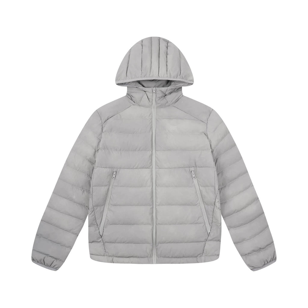 1807 Washed Fade Nylon Lightweight Down Jacket
