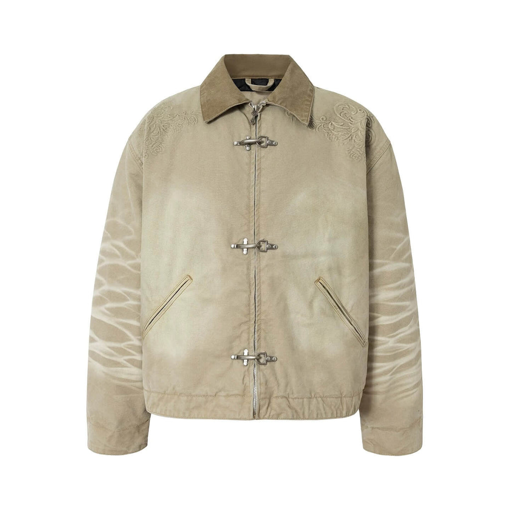 YADcrew Washed Detroit Work Jacket