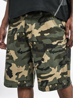 F3F Select Ripstop Double Knee Camouflage Studs Work Shorts