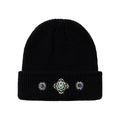 YADcrew Gemstone Embellished Knit Beanie