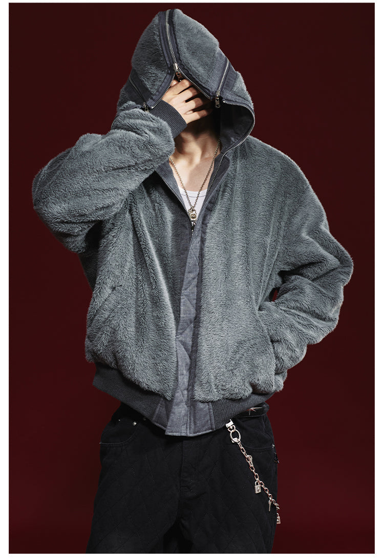 Remedy Multi Zipper Reversible MA-1 Bomber Jacket
