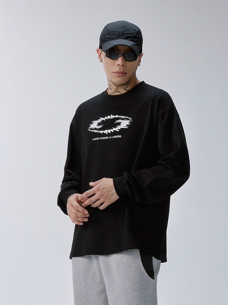 F2CE Thorn Print Logo Long Sleeve Tee