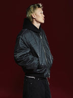 Remedy Pleated Back Design MA-1 Bomber Jacket