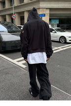STEEPC Fleece Zip Up Hoodie and Sweatpants Set