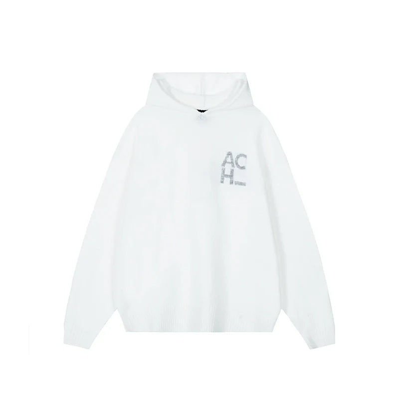 Achock Logo Knit Hoodie