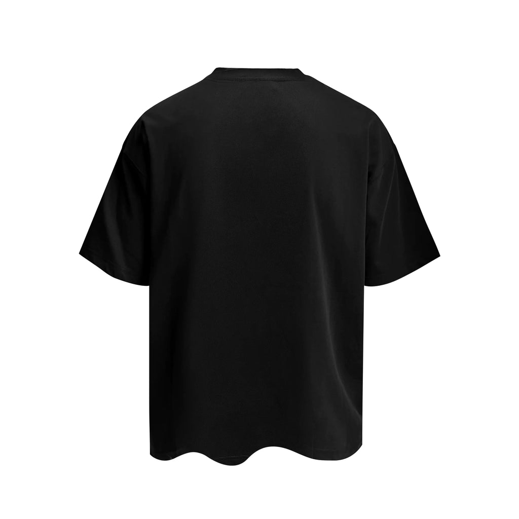 RUSURE Sequins Gradient Logo Tee