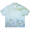 Harsh and Cruel Monet Sunset Landscape Oil Painting Printed Shirt