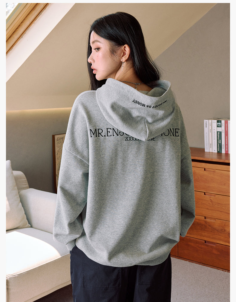 MEDM Animal Texture Logo Velcro Hoodie