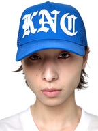 KARMANISTIC Embroidered Letters Trucker Hat