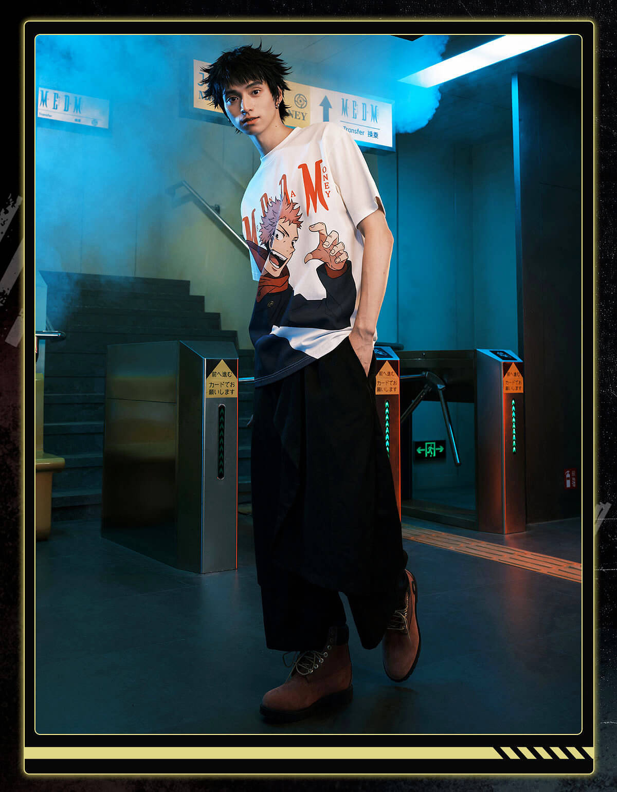 MEDM × Jujutsu Kaisen Shibuya Incident Arc Character Print Tee