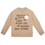 EMPTY REFERENCE Floral Letter Sweater