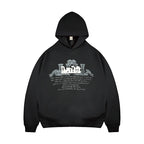 Labt Reboot Civilization Printed and Embroidered Hoodie
