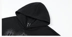 MEDM Rhinestone Star & Logo Hoodie