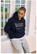 Remedy PEACE LOVE Pearl Embroidered Hoodie