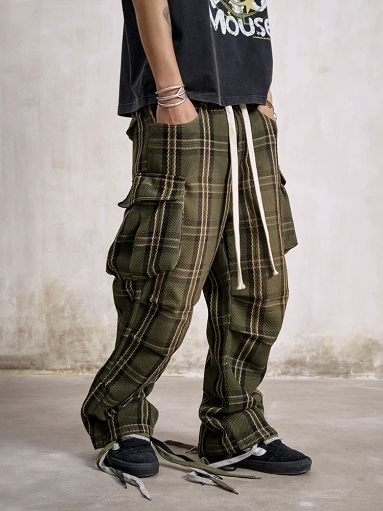 Remedy Plaid Work Cargo Pants