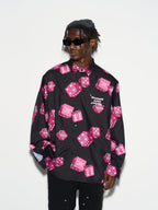 Harsh and Cruel 3D Dice Full Print L/S Shirt
