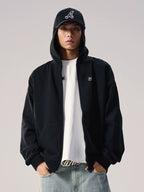 Remedy Baseball Cap Hood Zip Up Hoodie