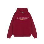 Achock Flower Logo Embroidered Hoodie