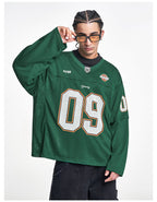 F3F Select 09 Numbered Mesh Long Sleeve Hockey Jersey