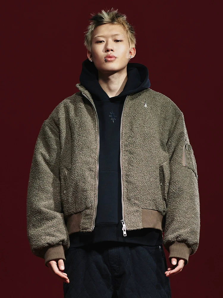 Remedy Textured MA-1 Bomber Jacket