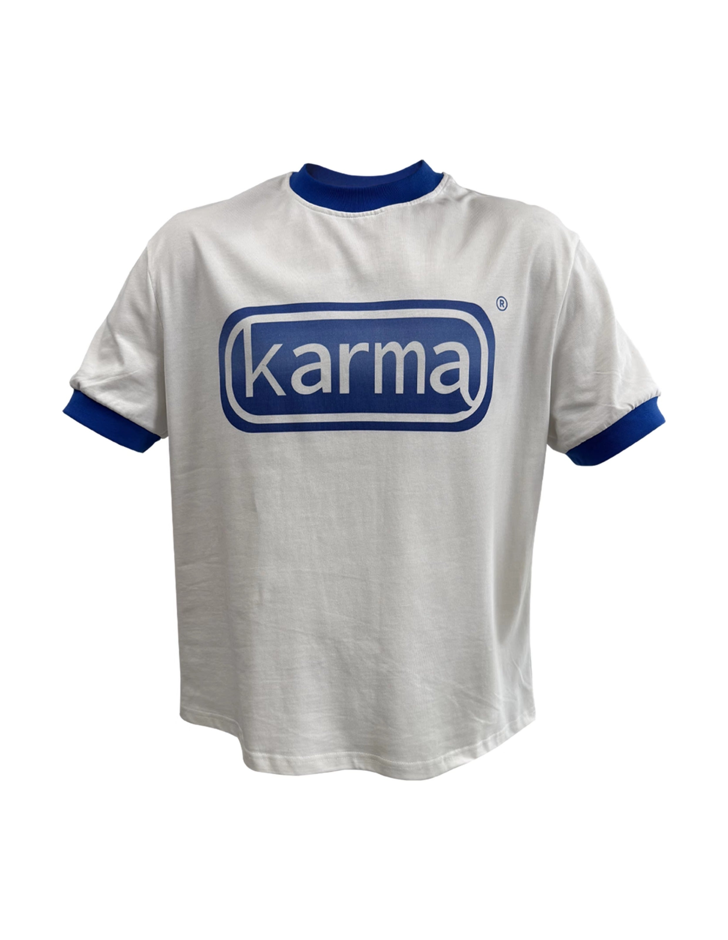 KARMANISTIC Color Block Vintage Design Tee