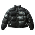 Remedy Cracked Design Puffer Jacket