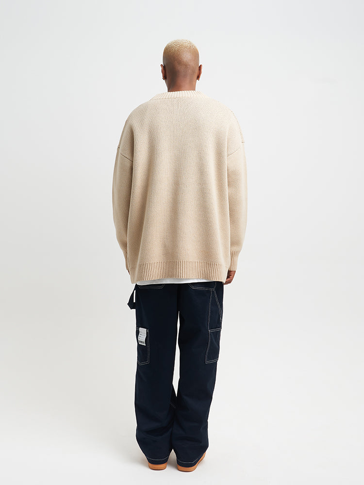 VOTE Bee Logo Knit Sweater