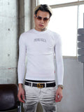 TGFCLUB PRIME KILLA Rhinestone Stretch Slim Fit Long Sleeve Tee