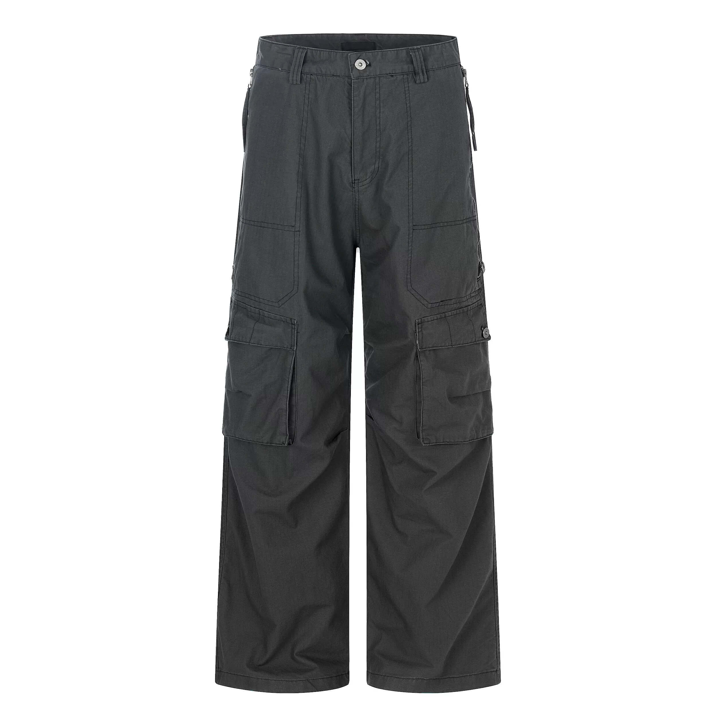 F3F Select Multi Pocket Side Zipper Work Cargo Pants