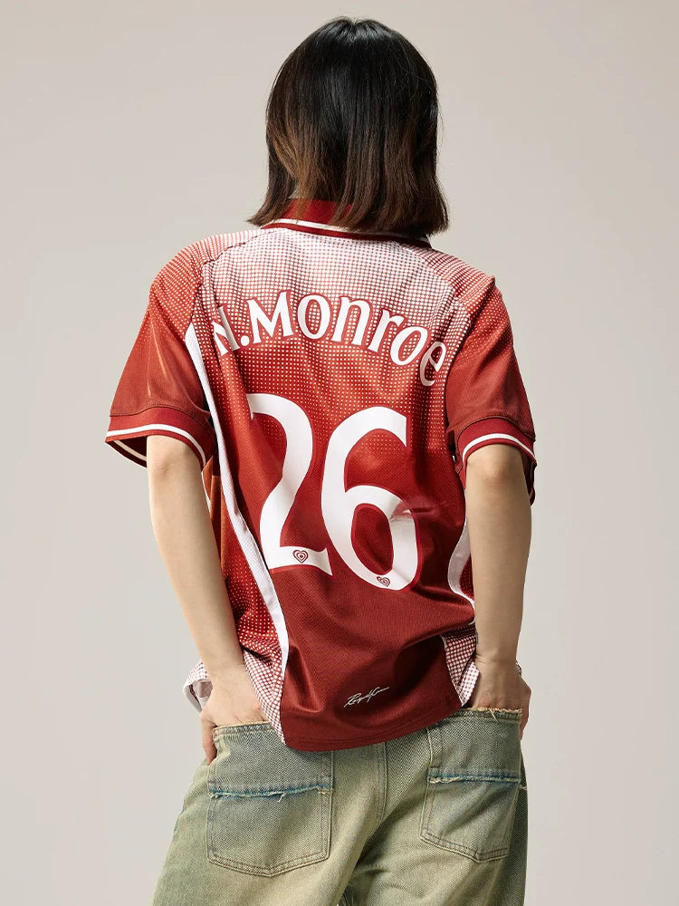 Remedy Luv & Kisses Soccer Jersey Polo Shirt