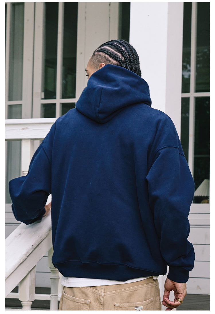Remedy RMD Pearl Letter Embroidered Hoodie