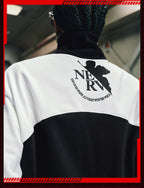 MEDM x EVA Line Art Body Contrast Color Track Jacket