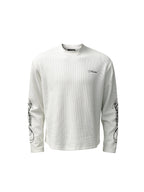 KARMANISTIC Printed Waffle Long Sleeve Tee