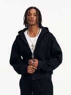 Small Town Kid 3D Logo Function Zip-Up Hoodie