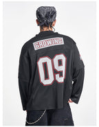 F3F Select 09 Numbered Mesh Long Sleeve Hockey Jersey