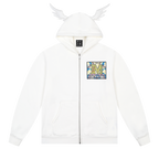 MEDM Angel & Devil Horns Zip-Up Hoodie