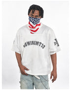 F3F Select Cross Print Mesh Jersey