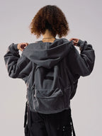 Remedy Backpack Design Zip Up Hoodie