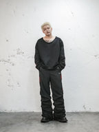 UNDERWATER Dirty Dye Colorblock Track Pants