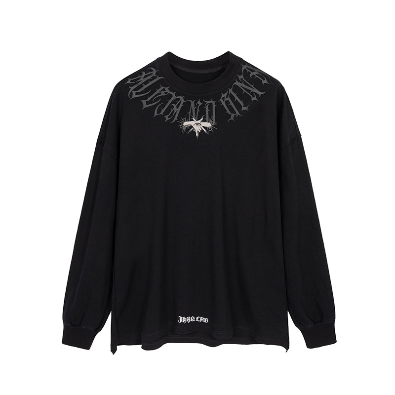 JHYQ Washed Old Long Sleeved Tee