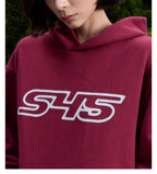S45 Puff Logo Print Hoodie