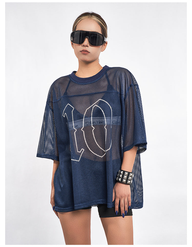 F3F Select Number 10 Print Mesh Jersey